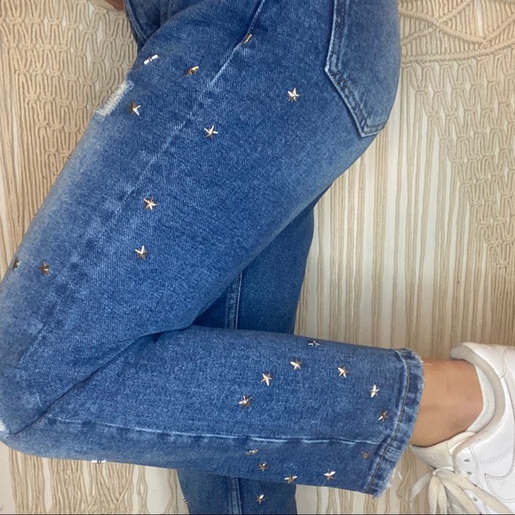 Zara Star Studded Jeans🤩 - Picture 3 of 7